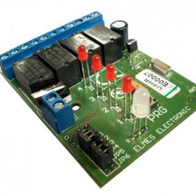 U4HR/24V Odbiornik 4 kanały, 24V Radiolinia ELMES Marka Elmes