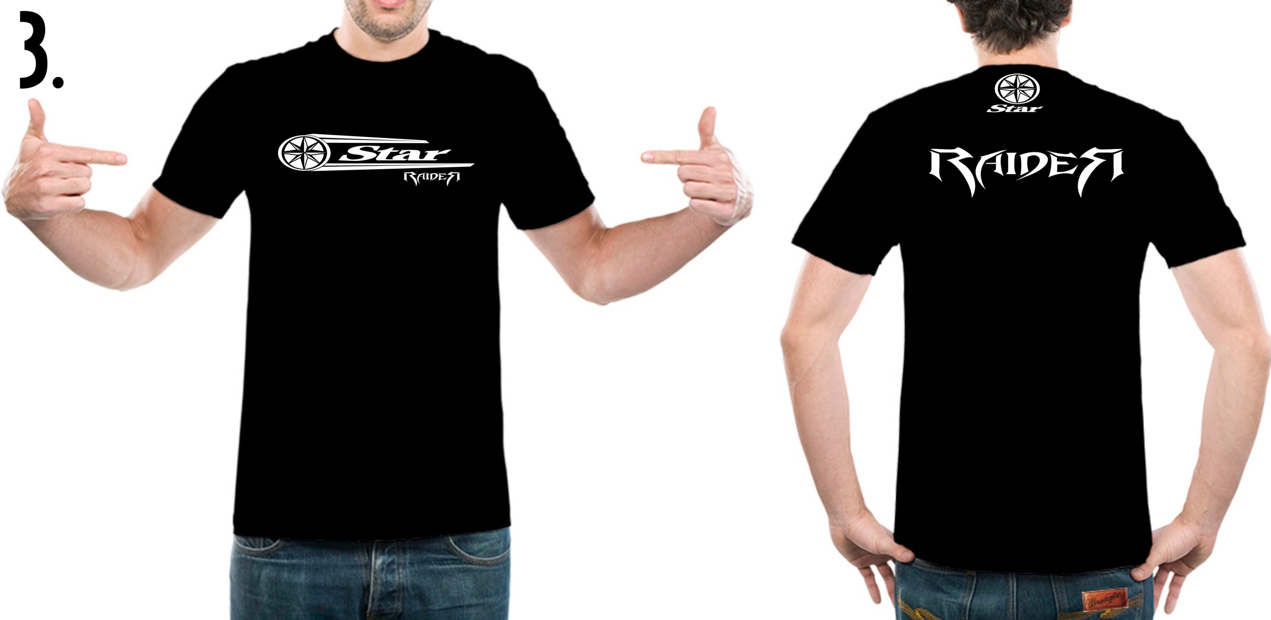 KOSZULKA t-shirt motocyklowa yamaha STAR RAIDER Rozmiar L