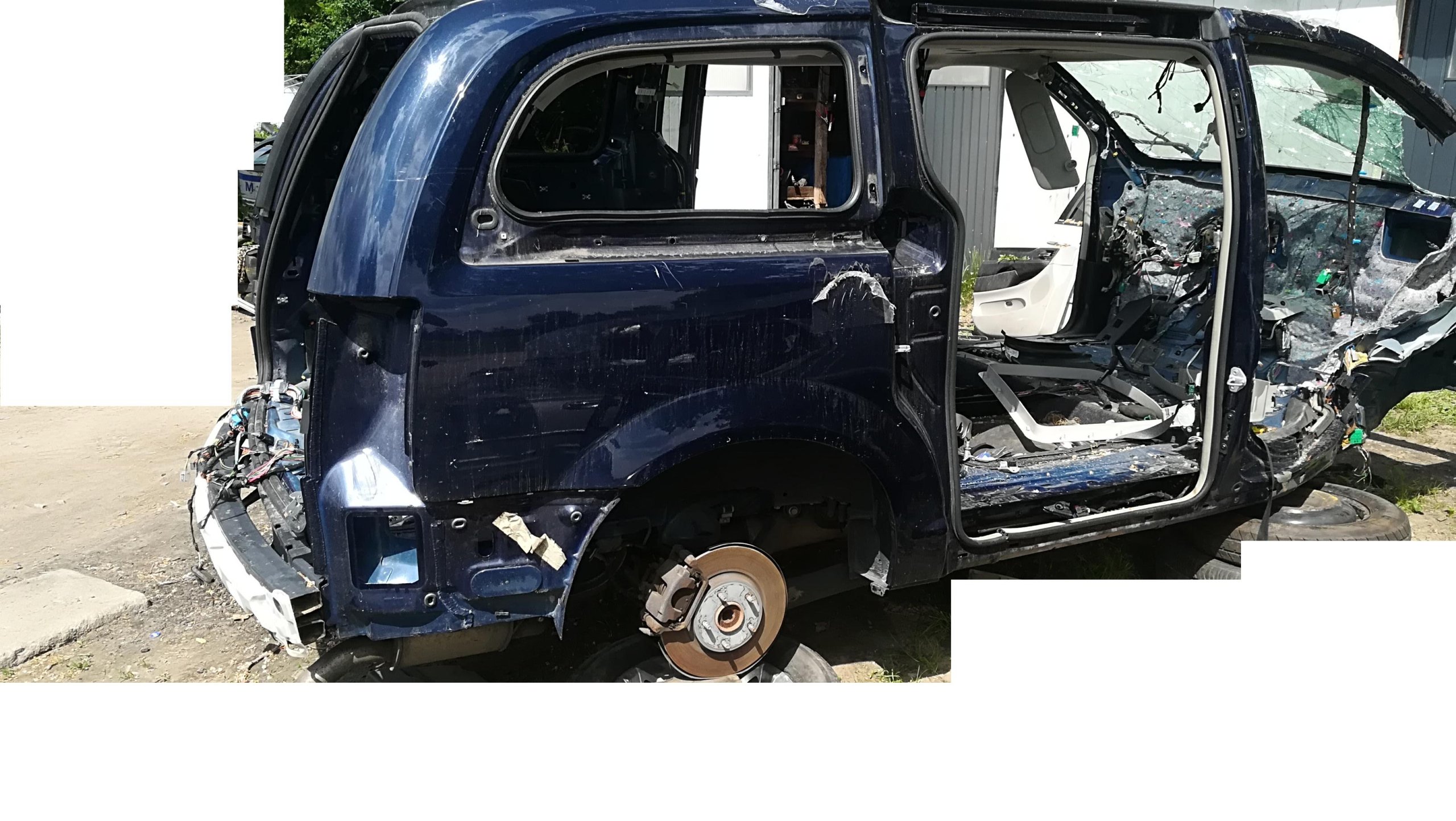 VOYAGER TOWN CARAVAN 08-18R ЗАДНЯЯ ЧАСТЬ КУЗОВА МУДАКА