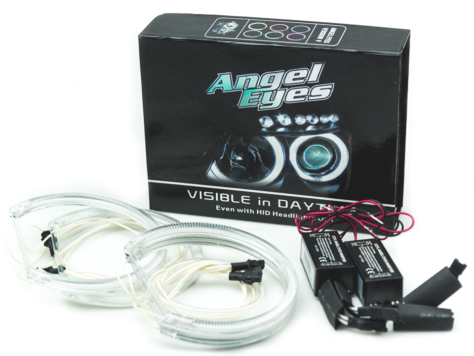 4x Ringi CCFL BMW E46 COUPE CABRIO ZIMNA BIEL