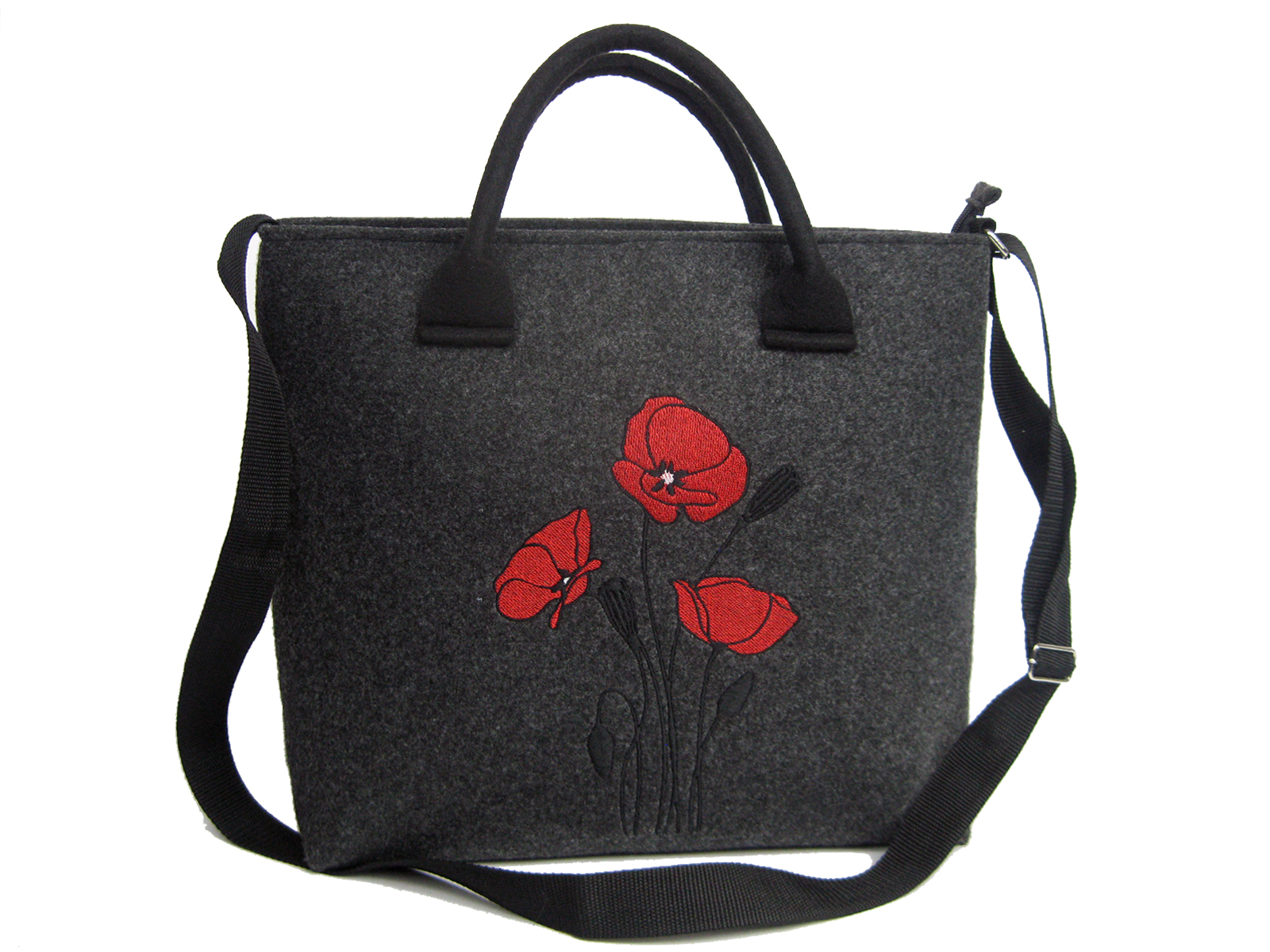

Torebka Shopper Filc Vintage Folk Filcowa Nowość !