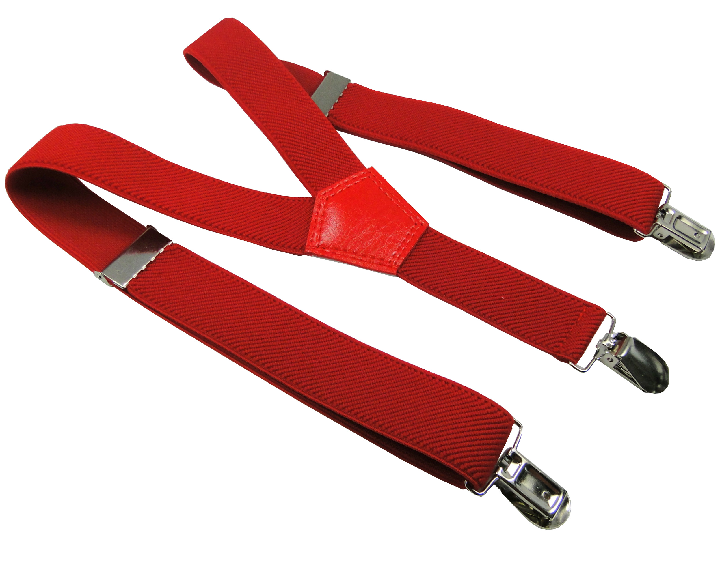 Szelki do spodni mucha dziecięce czerwone 3-7 lat Kolor czerwony