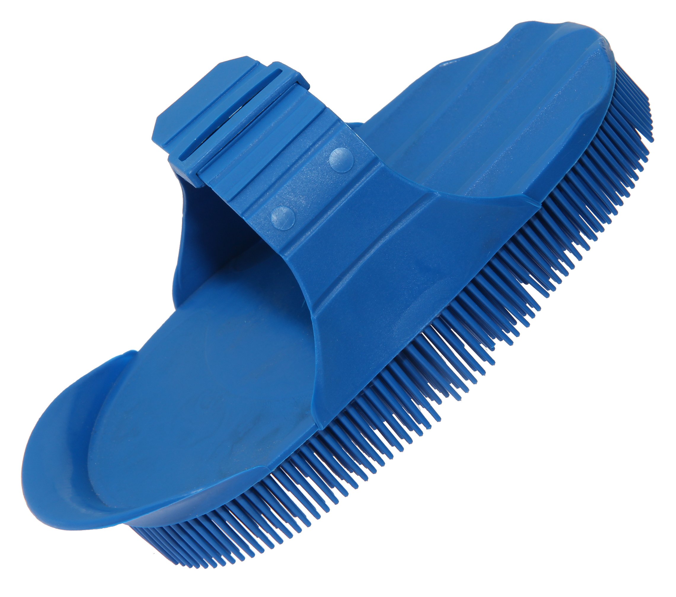 Zgrzebło Igiełkowe Plastikowe Dla Konia Zapięcie