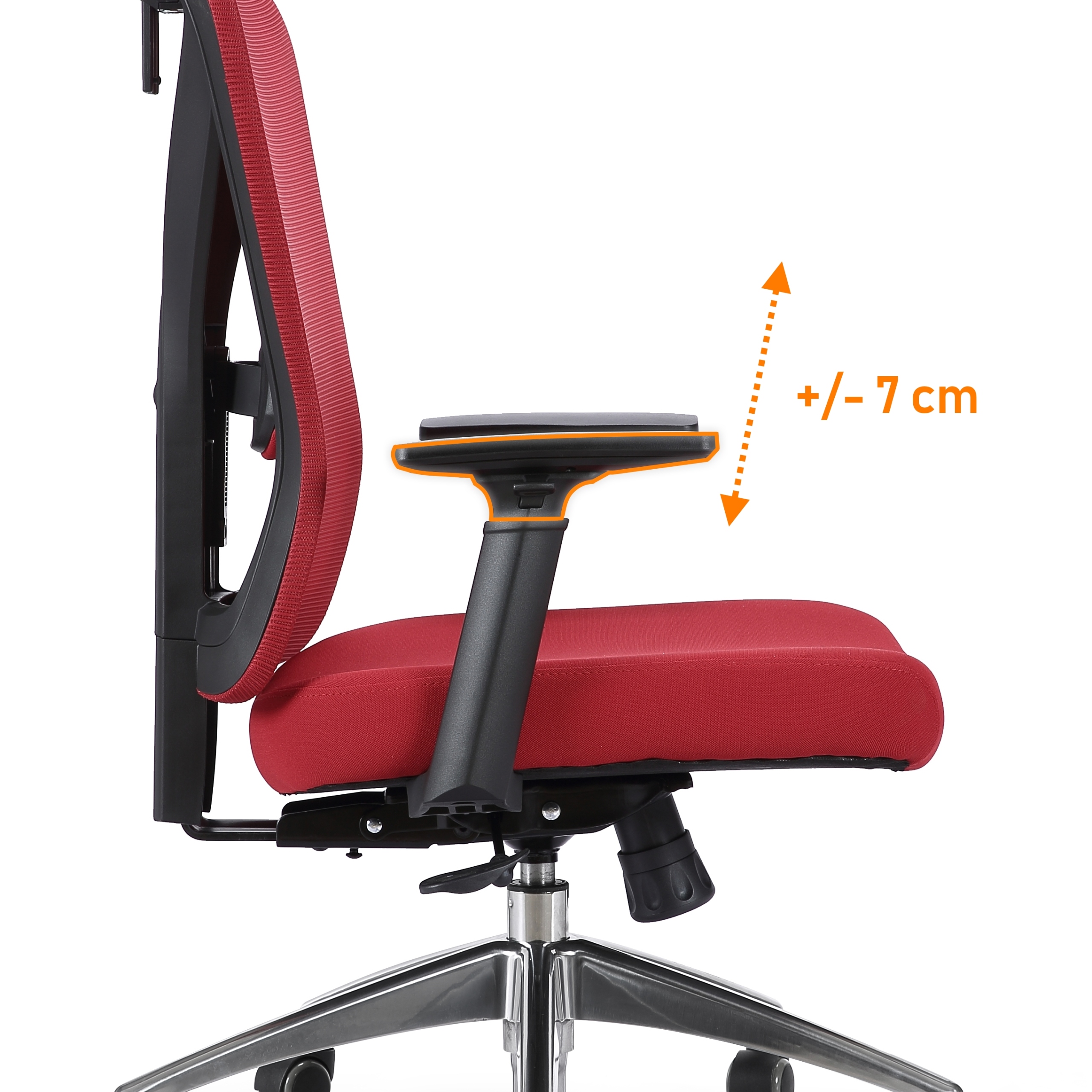 Biurowe krzesło ergonomiczne fotel Nordhold Skadi Typ krzesło obrotowe