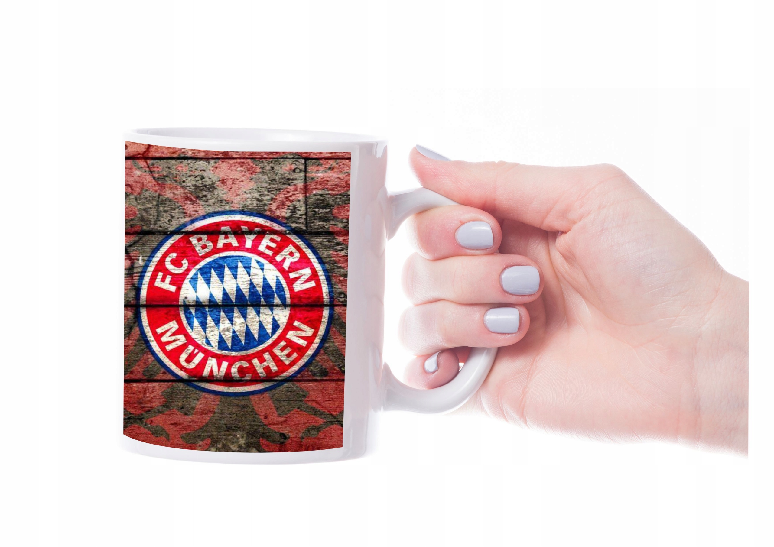 Кружка FC Bayern Munich + НАЗВАНИЕ в подарок