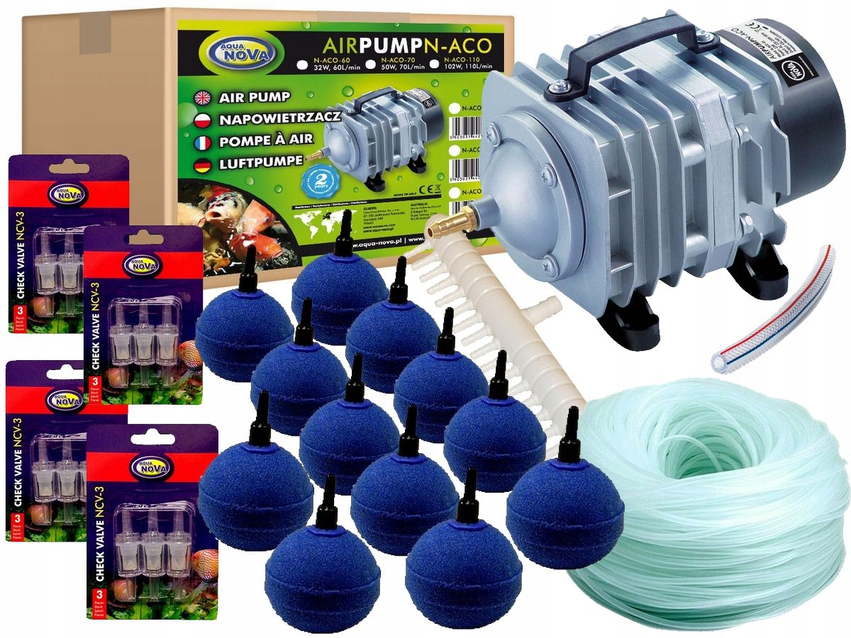 

Zestaw Pompa Powietrza Kompresor ACO-009 6600l/h