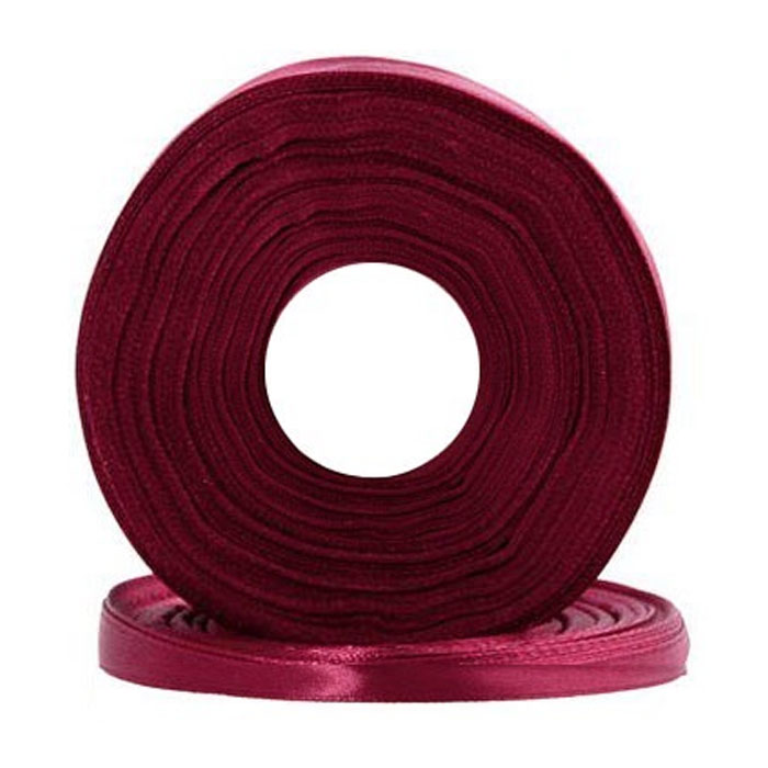 

Wstążka Tasiemka Satynowa 6MM 32M Bordowa Bordo