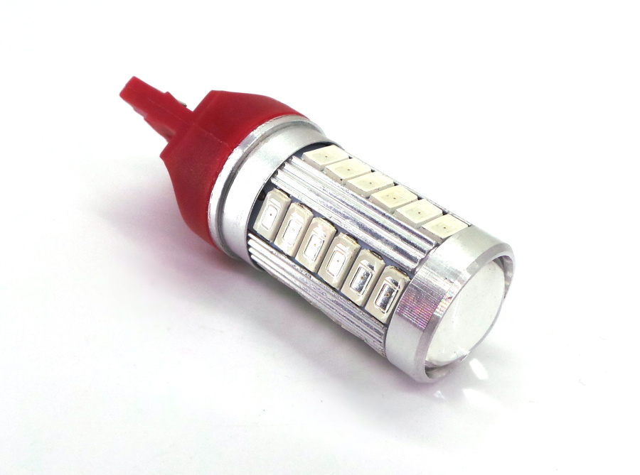 

Led 7440 czerwona 12-24V W21W canbus 1000lm