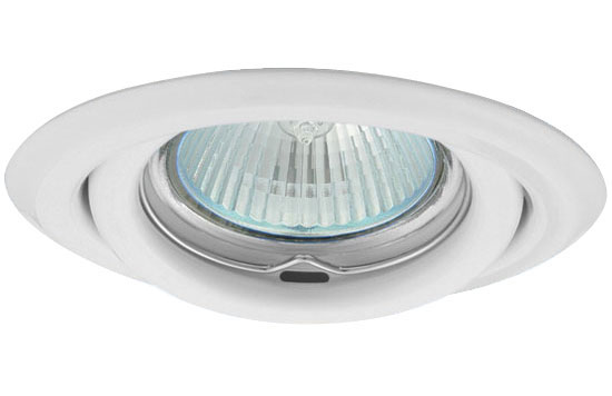 OPRAWA oprawka halogenowa RUCHOMA do led BIAŁA