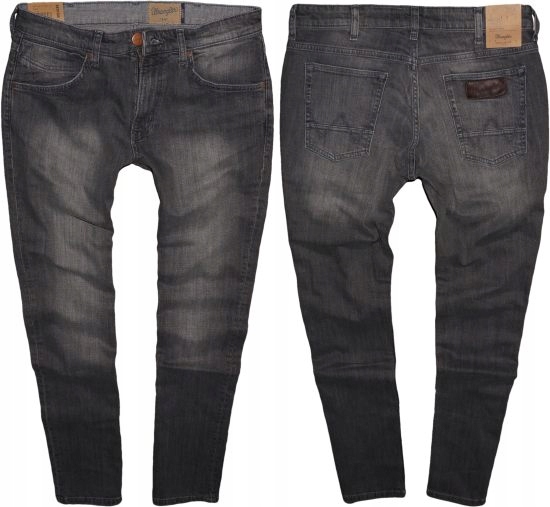 

Wrangler Bostin jeansy Graze slim szare W30 L32