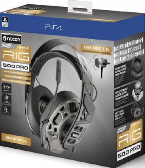 Nacon PS4 Słuchawki Plantronics Rig 500 Pro Hs