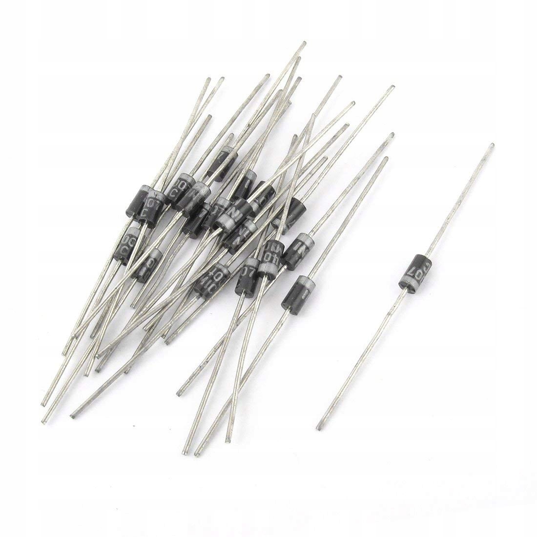 

Dioda prostownicza 1N4007 1000V/1A - 10szt