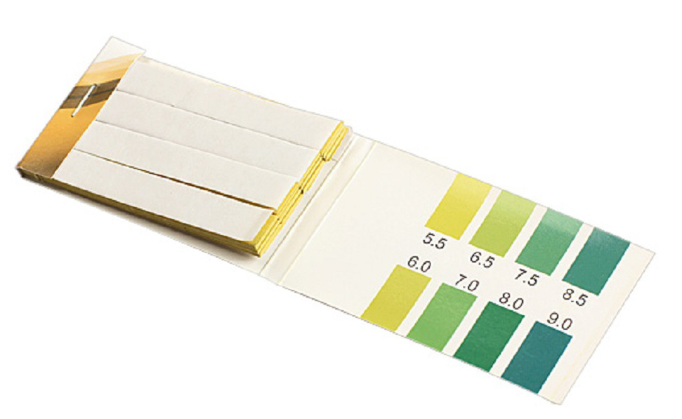 

Testy pH paskowe 5.5-9.0 pH 80 sztuk w opakowaniu.