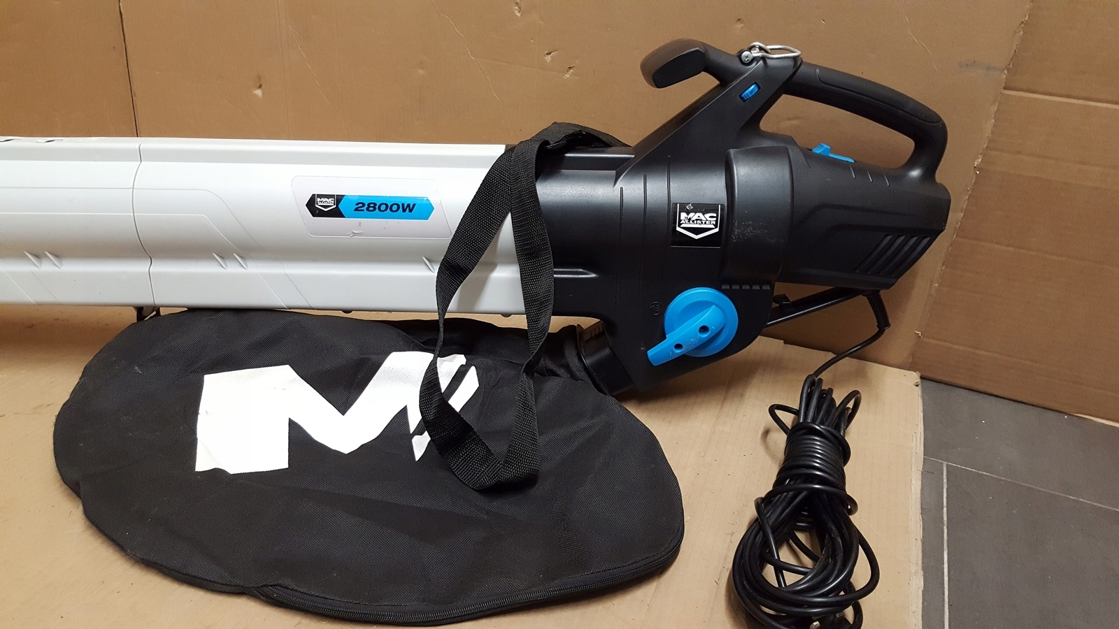 Odkurzacz Dmuchawa do liści MACALLISTER MBV2800 EAN (GTIN) 3663602627746