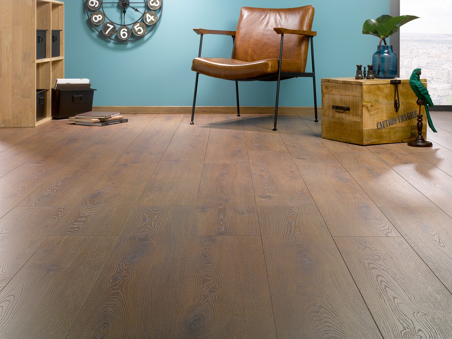 Panele Podłogowe 528 DĄB CHESTNUT 12mm AC6. Rodzaj panele laminowane