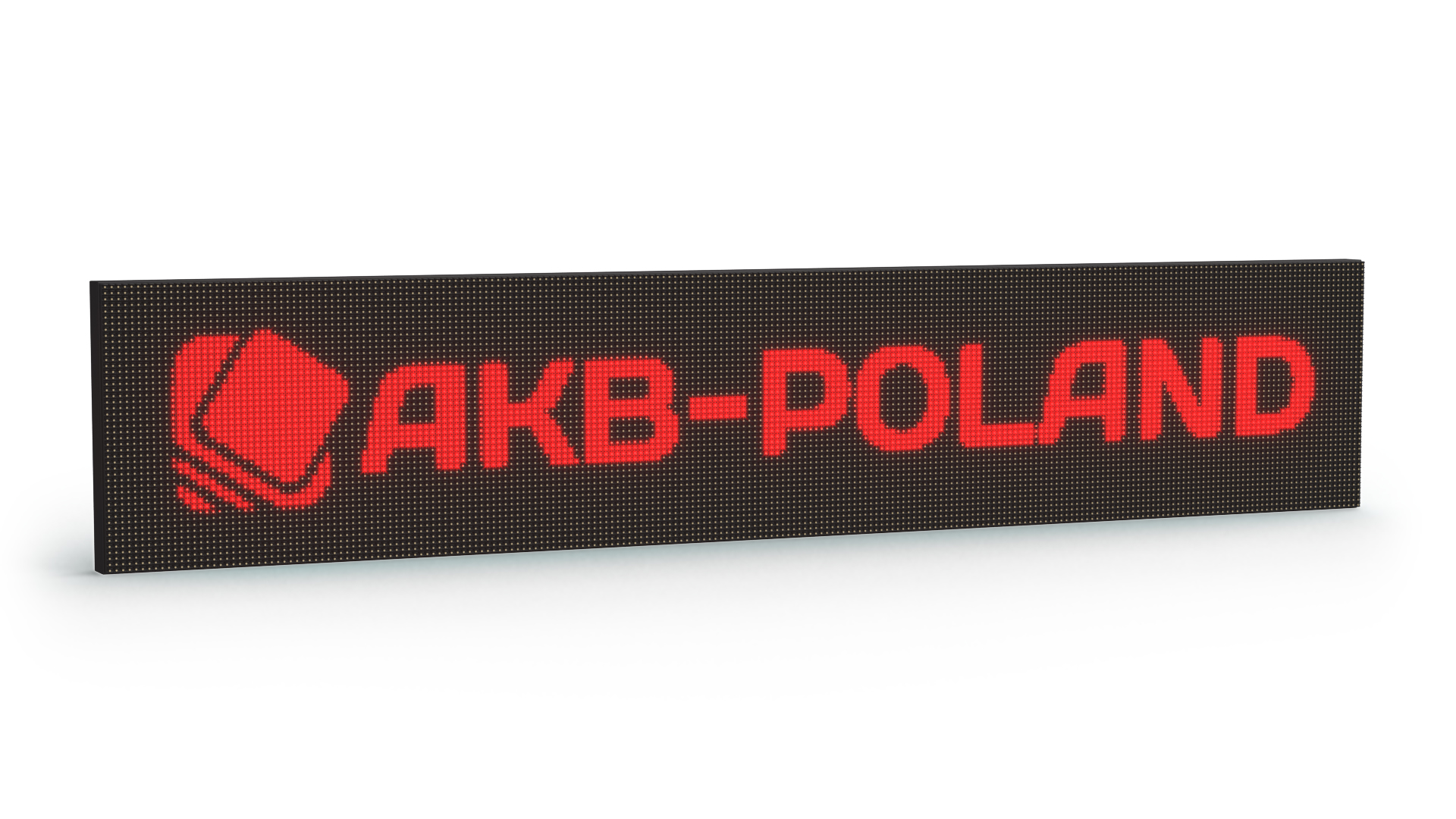 REKLAMA TABLICA LED WYŚWIETLACZ ZEWNĘTRZNY ORANGE PRODUCENT PREMIUM 128x32 Długość 128 cm