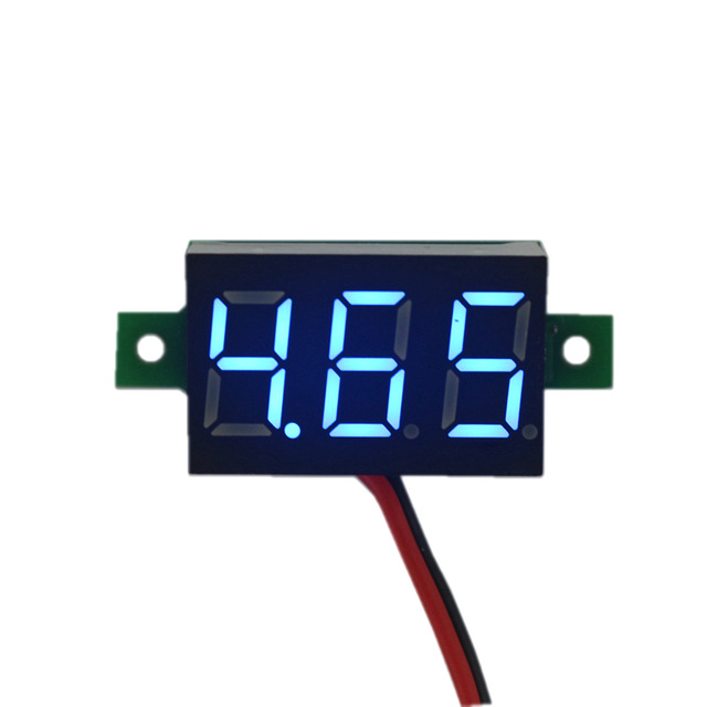 

Woltomierz Led 3-30V DC Niebieski