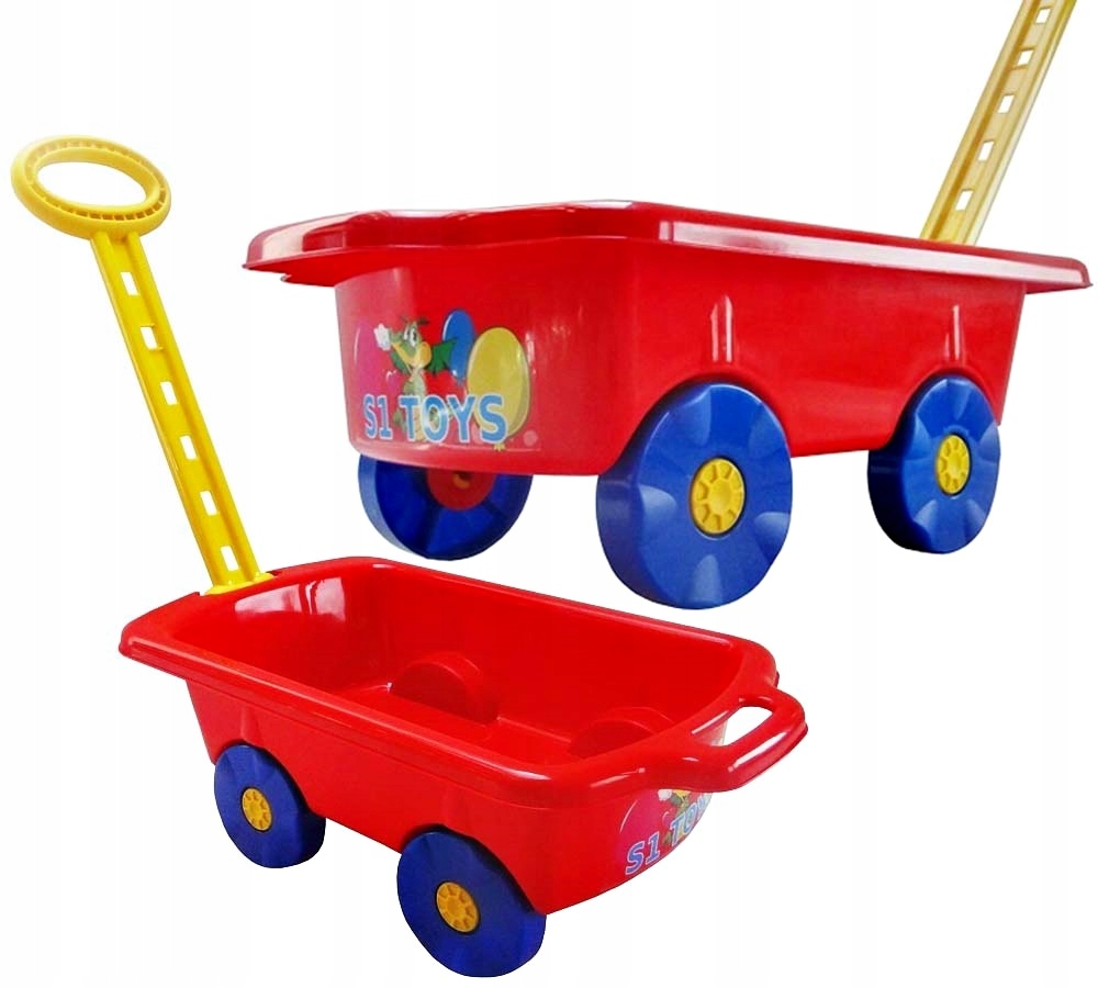 WÓZ WÓZEK WÓZECZEK TACZKA PRZYPEPKA Z RĄCZKĄ Wiek dziecka 2 lata +