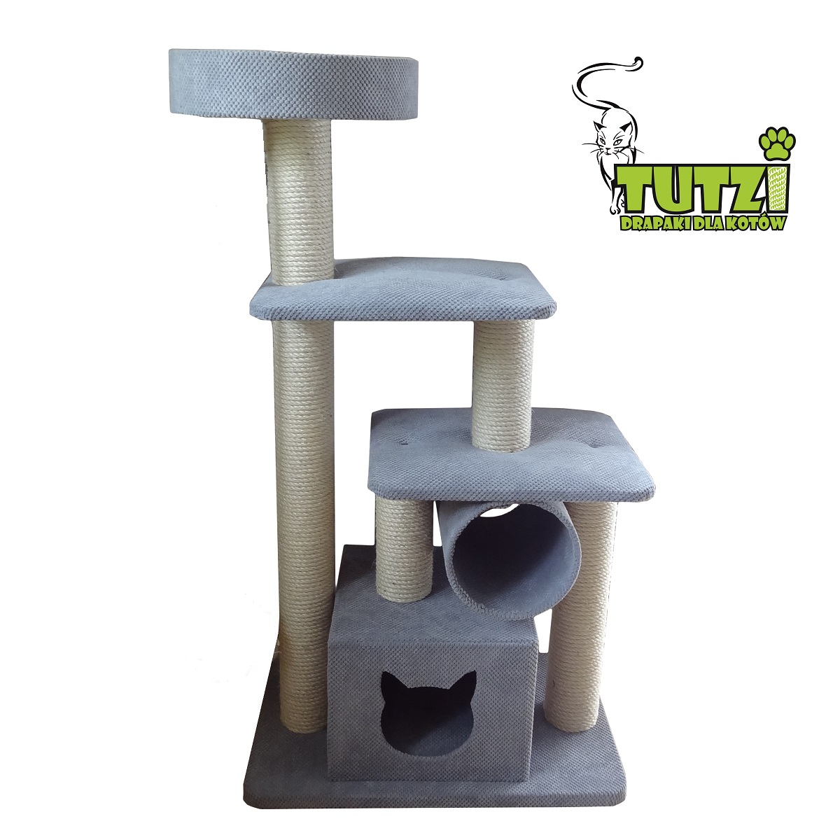 

Tutzi Drapak D53 sizal 10 wys 145cm Rozeta 45