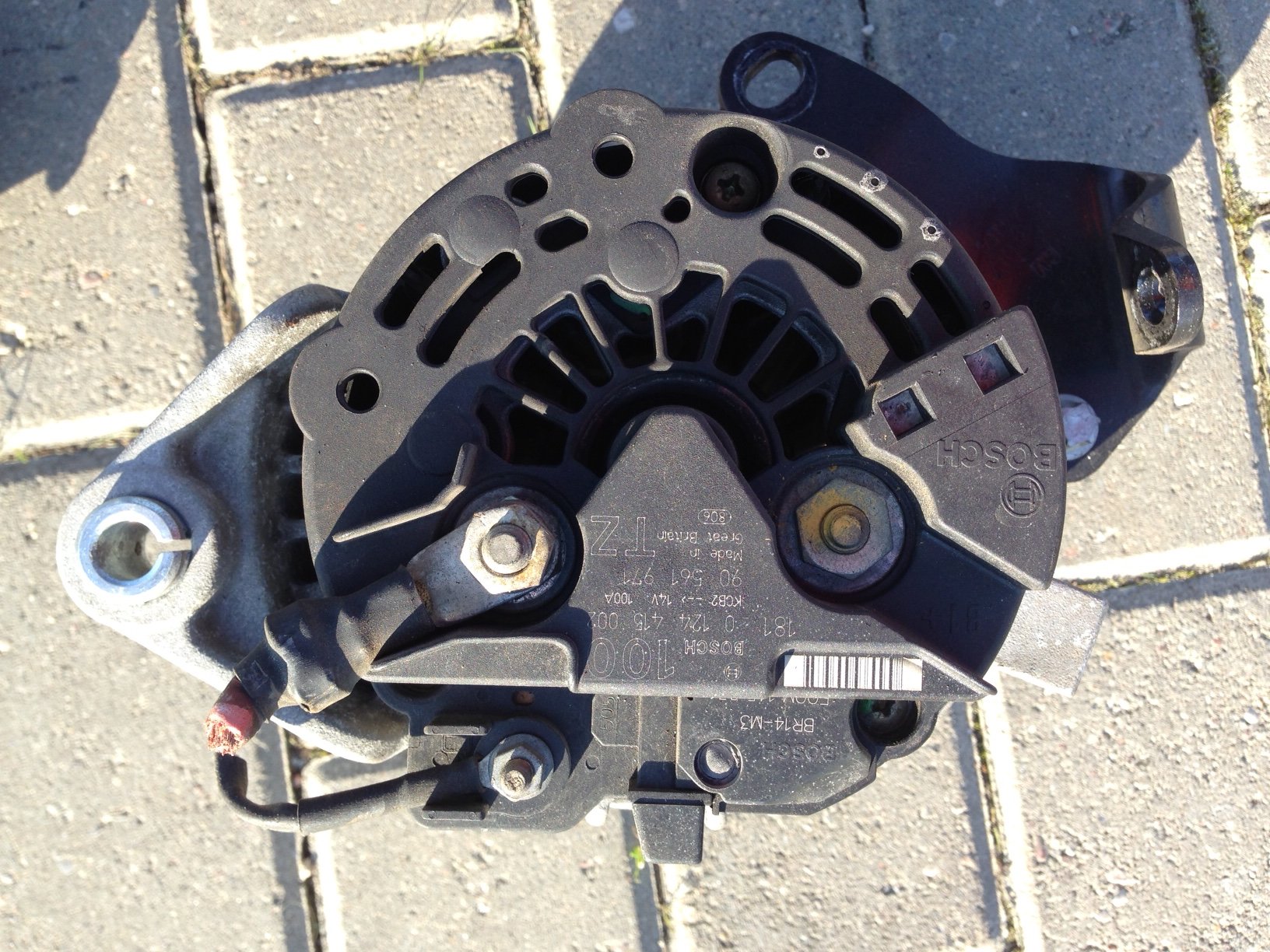 ГЕНЕРАТОР OPEL ASTRA ZAFIRA 90561971 TZ00a 1,8