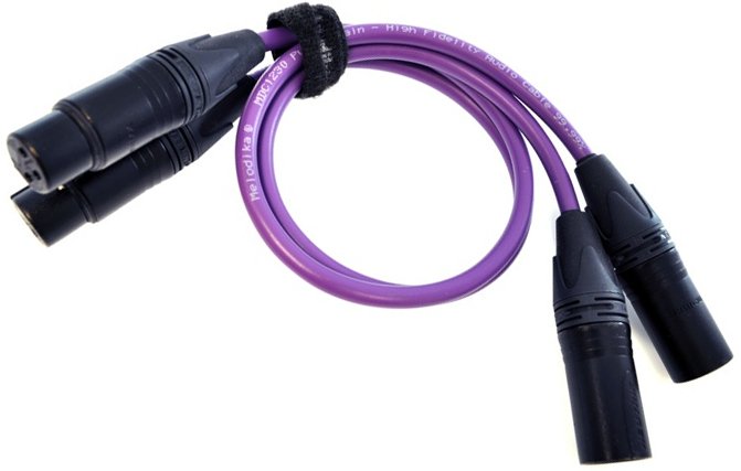 

Kabel 2x Xlr - 2x Xlr Melodika MD2X Hiend 3m