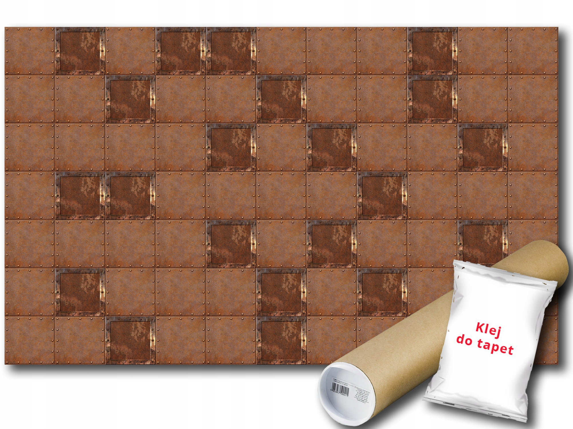 Fototapeta Kovové Dlaždice 6H F3XL 416x254 F1989