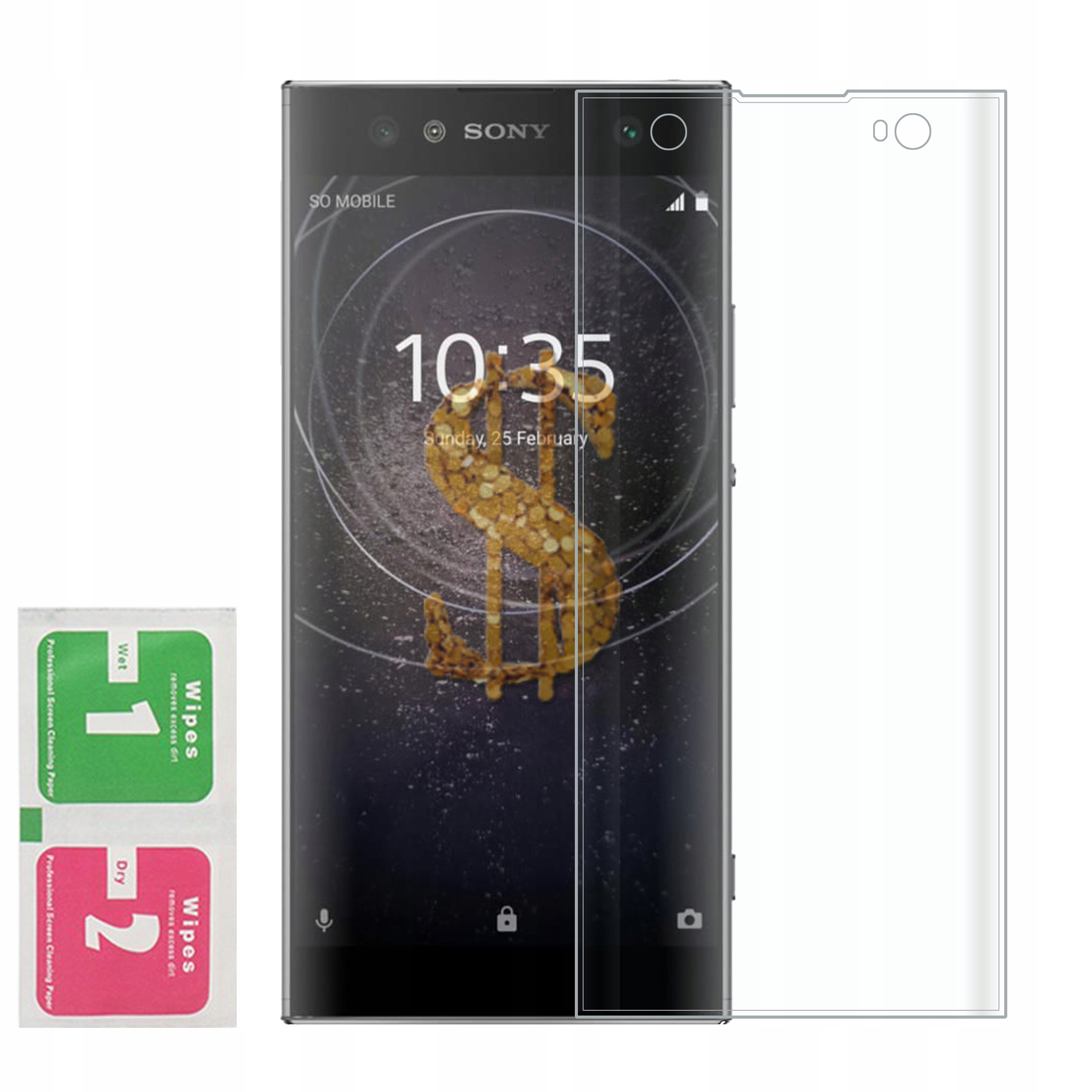 

Szkło Hartowane Do Sony Xperia XA2 Ultra Pełne 3D