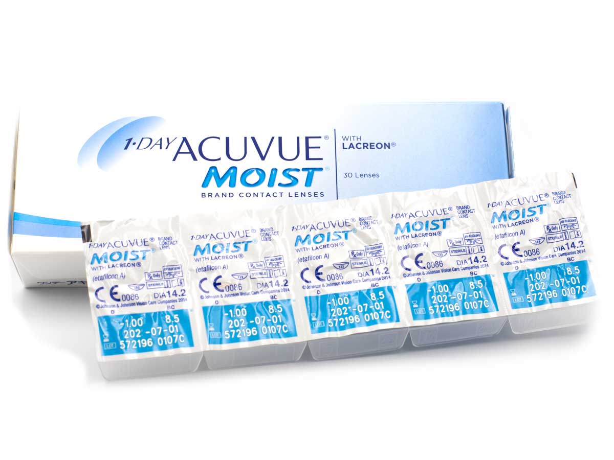 

1-DAY Acuvue Moist 30szt -6,00 8.5