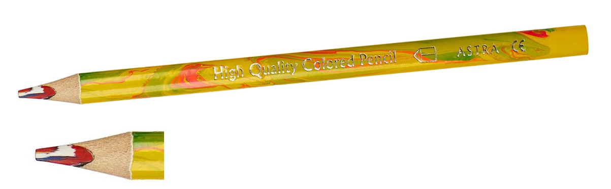 КАРАНДАШ РАДУЖНЫЙ OŁÓWKOWA ASTRA красочная радуга