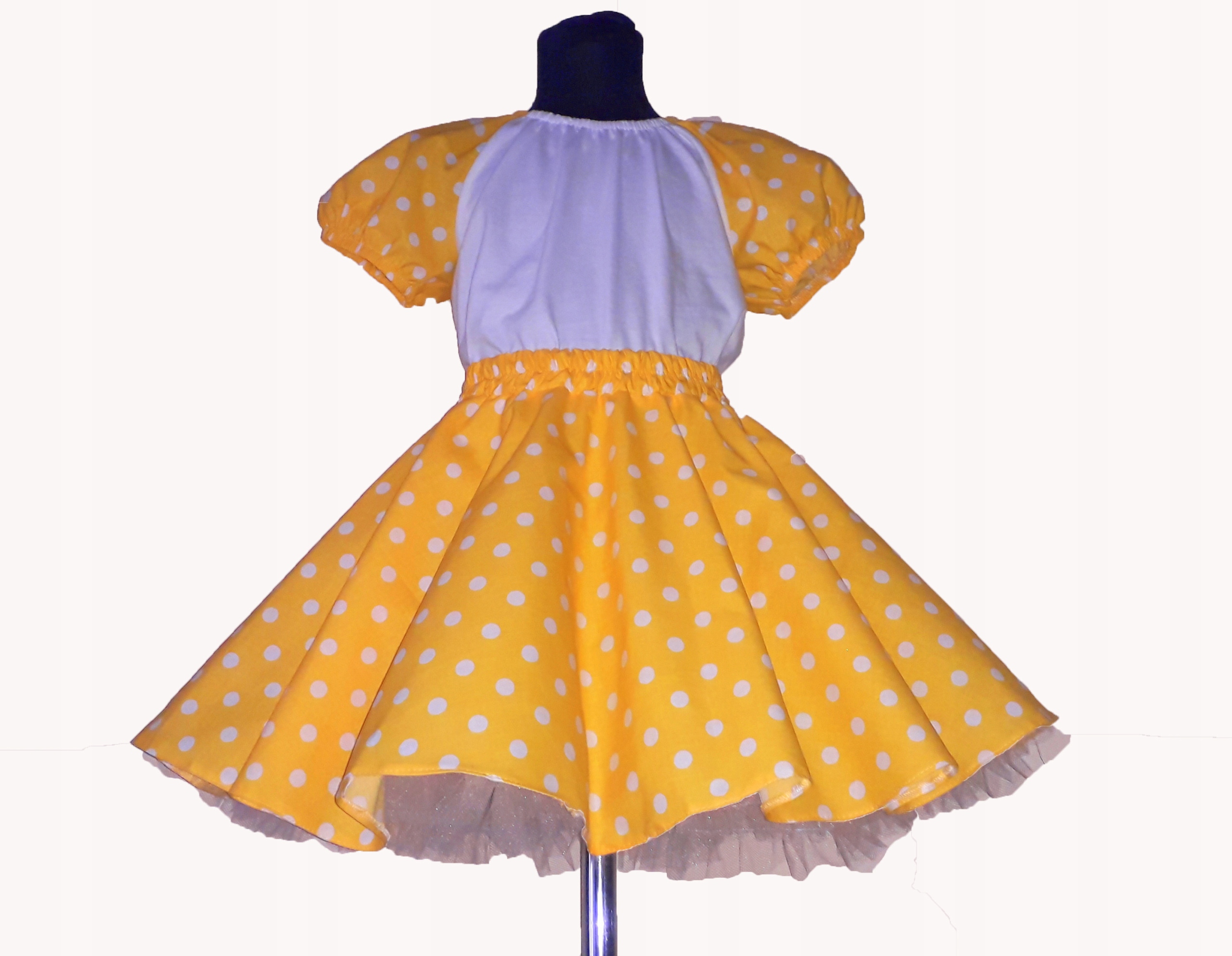 SPÓDNICZKI Z KOŁA PIN-UP Z HAŁKĄ D 45 cm Marka inna