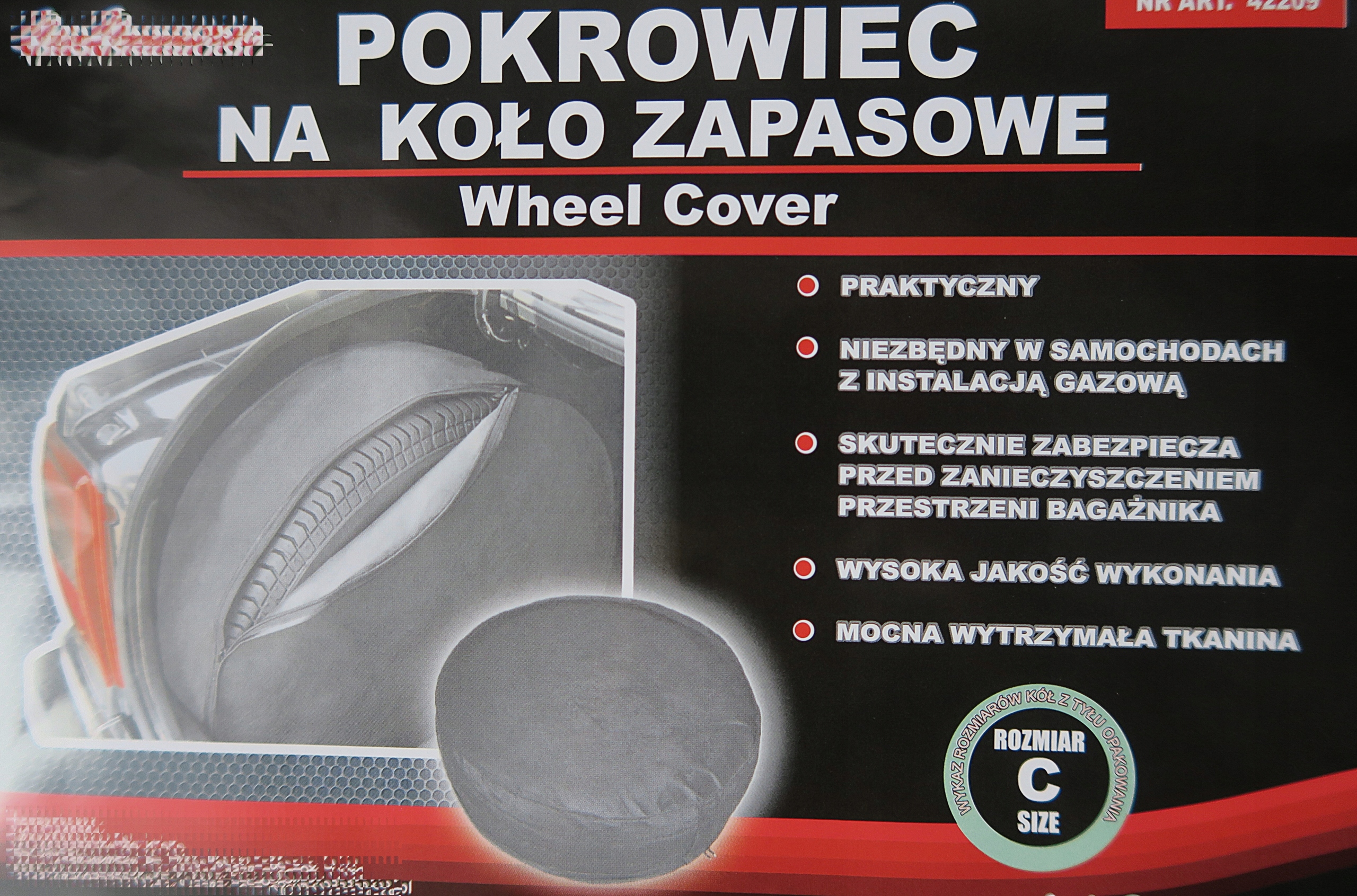 POKROWIEC NA KOŁO DOJAZDOWE , ZAPASOWE POKROWCE D Producent inny
