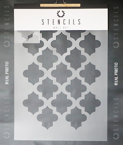 Marrakech - szablon malarski marokański Uszkodzony Nie