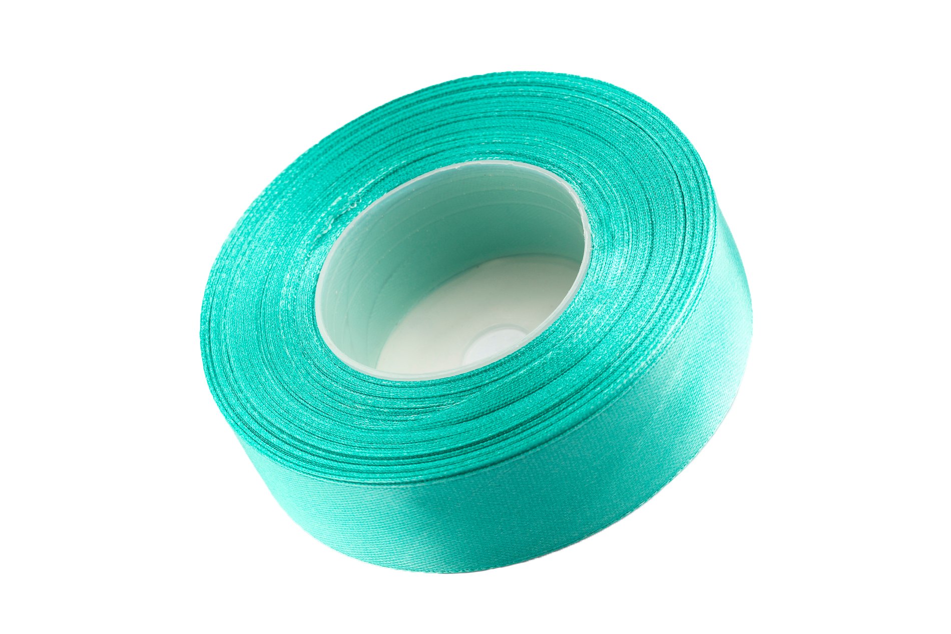 

Tasiemka Turkusowa Wstążka Satynowa 12mmx32m 066