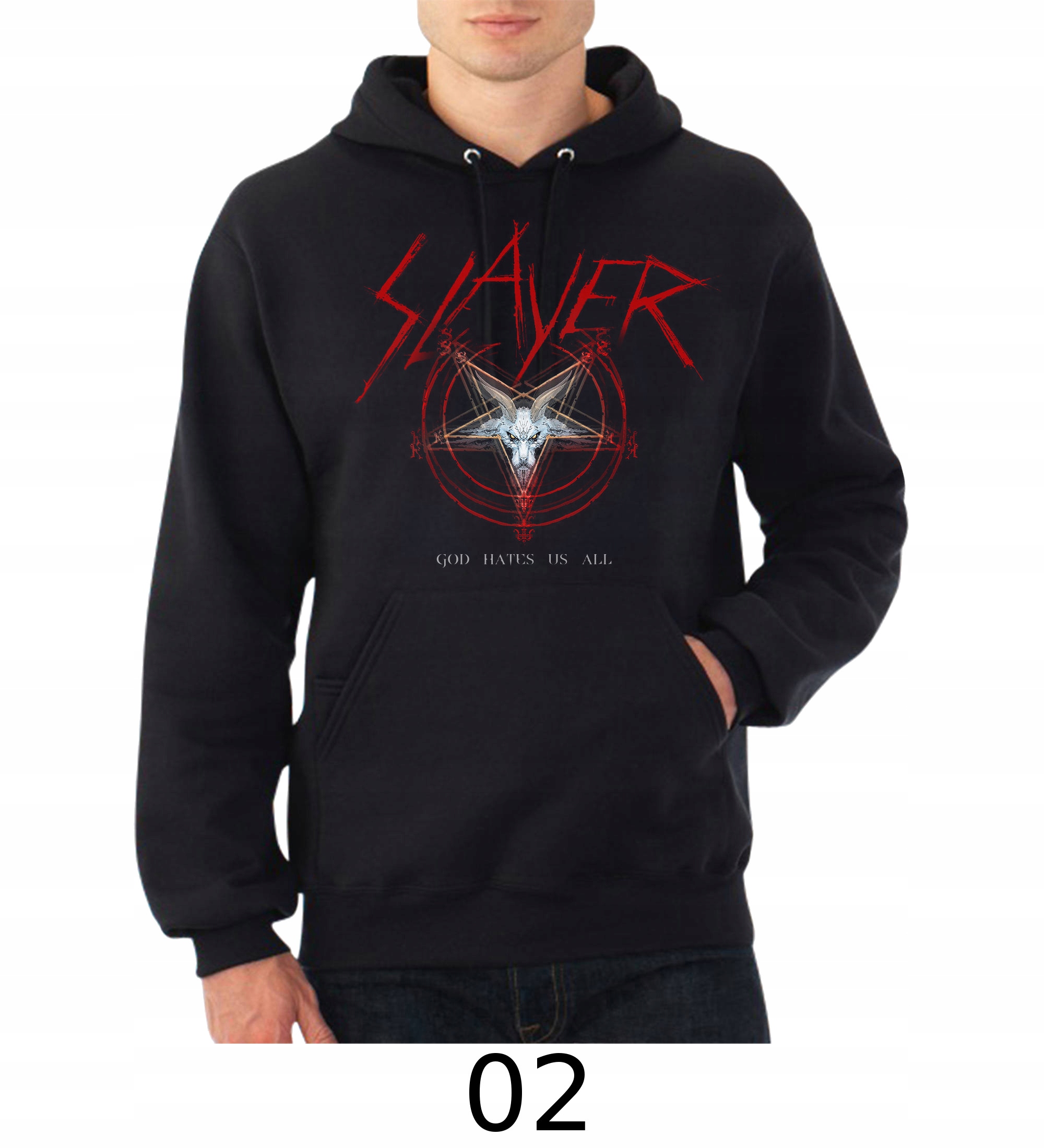 

Slayer Super Bluza z kapturem Dużo Wzorów XL