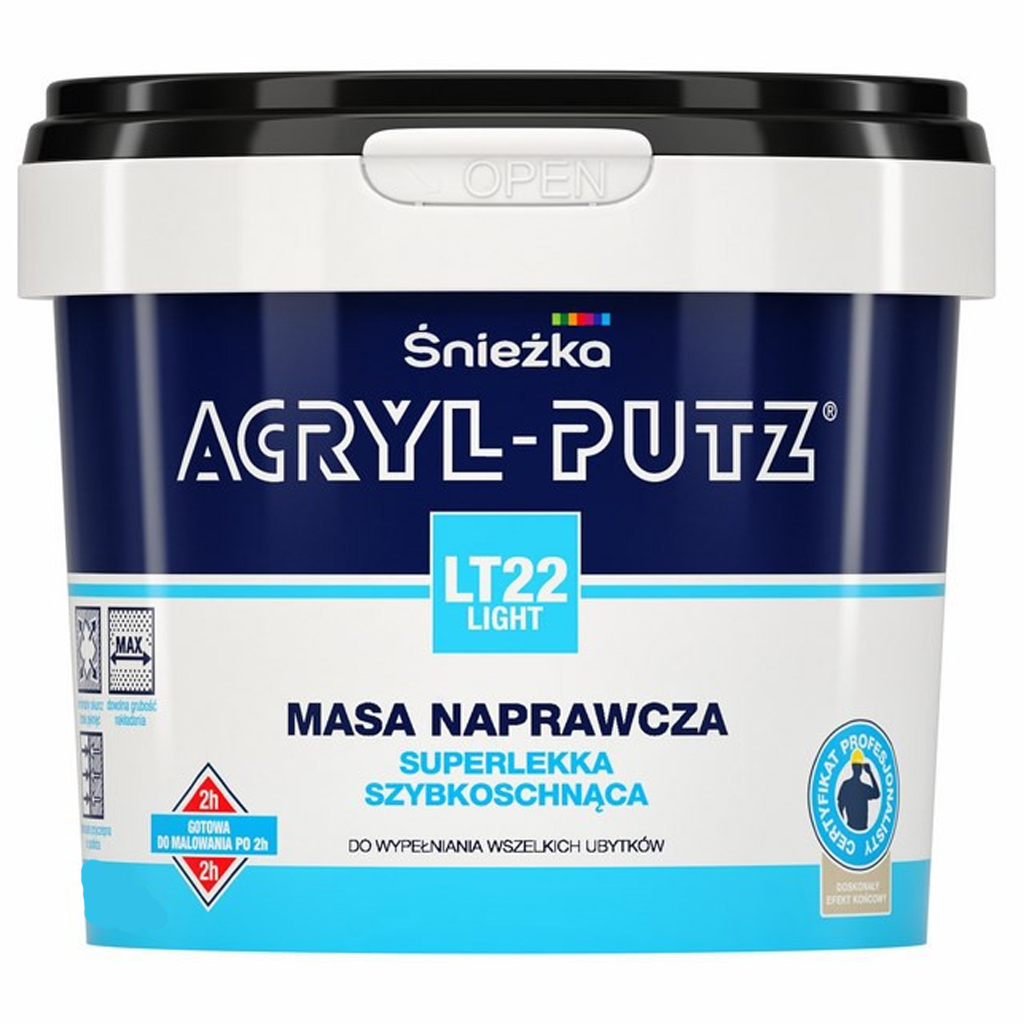 

Acryl-putz Lt 22 Light Masa naprawcza 750ml