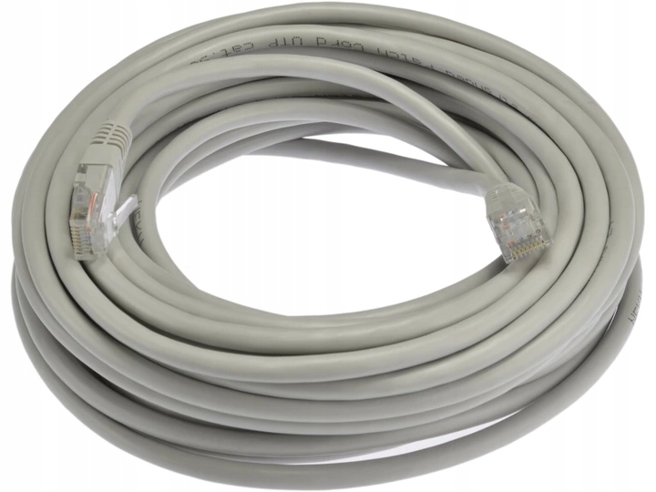 Kabel Sieciowy 5M Szary Lan Utp Kat 5 2 X RJ45