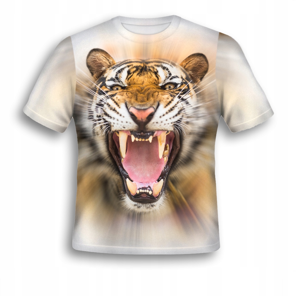 

Koszulka 3D T-shirt Piekny Tygrys XL Gadzeciarska