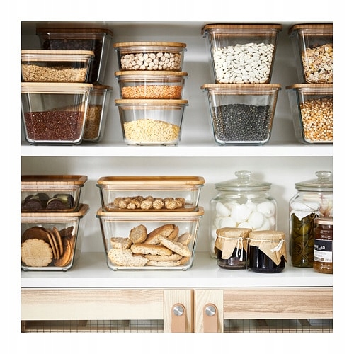 IKEA 365+ żaroodporny pojemnik z przykrywką 1,0l Pojemność 1 l