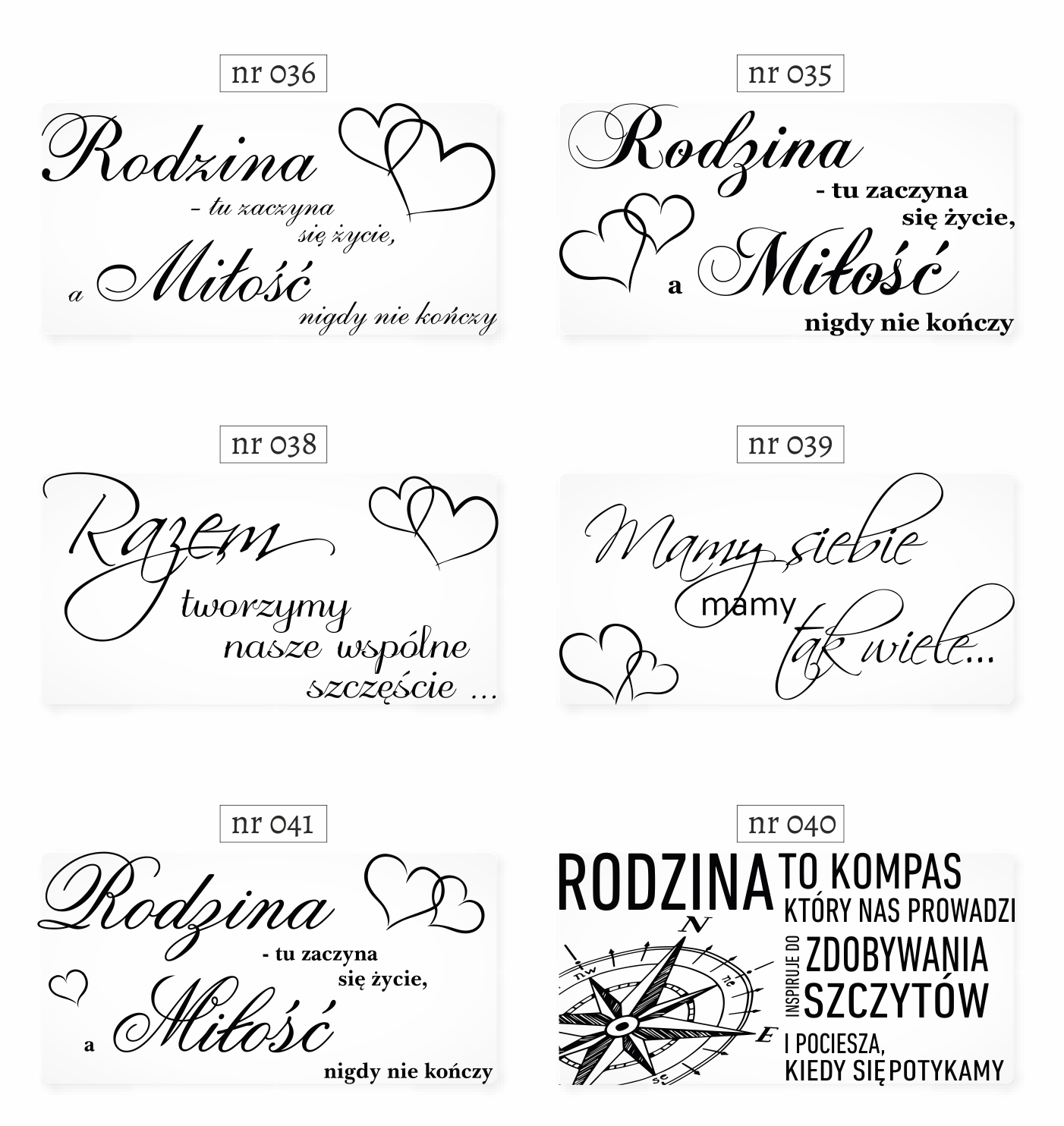 Naklejka na ścianę Dom tworzy RODZINA naklejki Bohater Inny