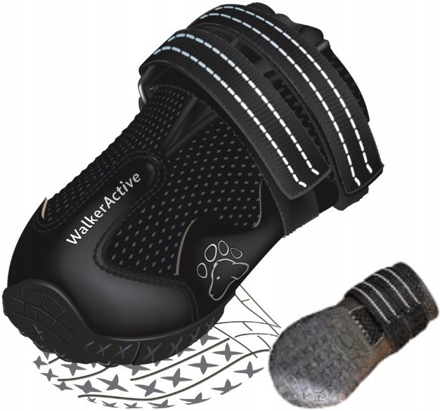 

Trixie Buty Ochronne Walker Active łapy Psa 2x L