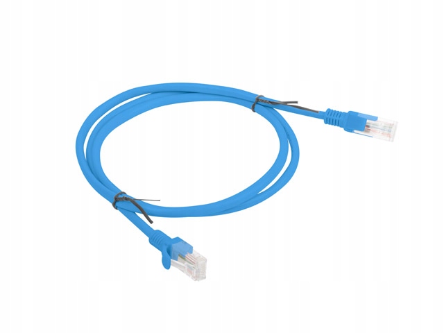 

Kabel sieciowy Patchcord Utp kat 5e 1m Lanberg