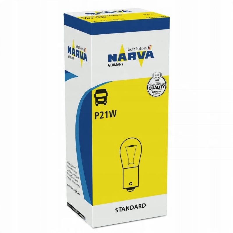 

Narva żarówka P21W 24V 21W Standard 17643 10szt.