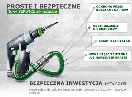 Szlifierka osc. Delta FESTOOL DTS 400 REQ Waga urządzenia 1.2 kg