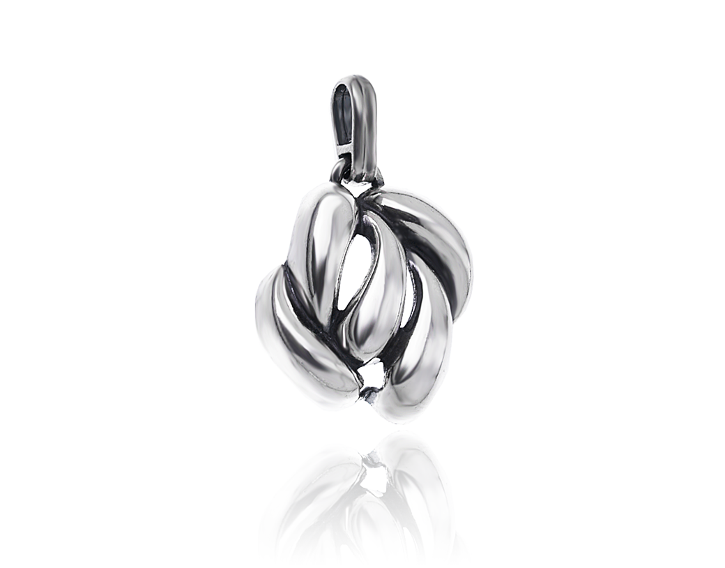 

Srebrny Wisiorek Szyszka Elegancki Srebro 925