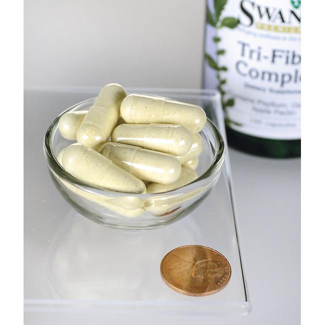 SWANSON TRI-FIBER COMPLEX 3 x Fiber пищеварительный бренд Swanson Health Products