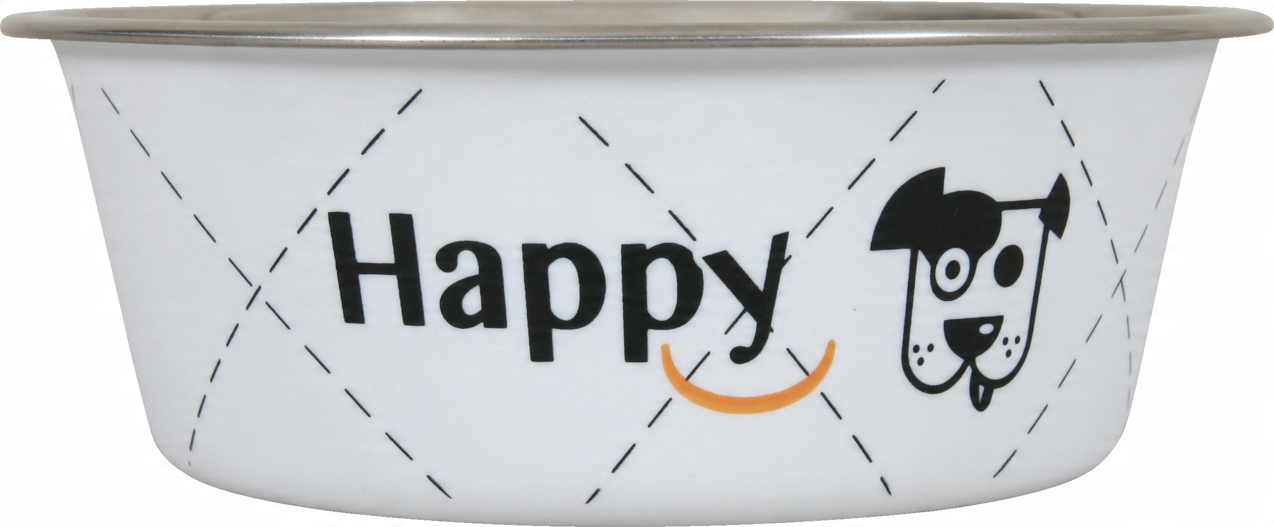 

Miska dla psa Inox Happy (2,65 litra) Biała