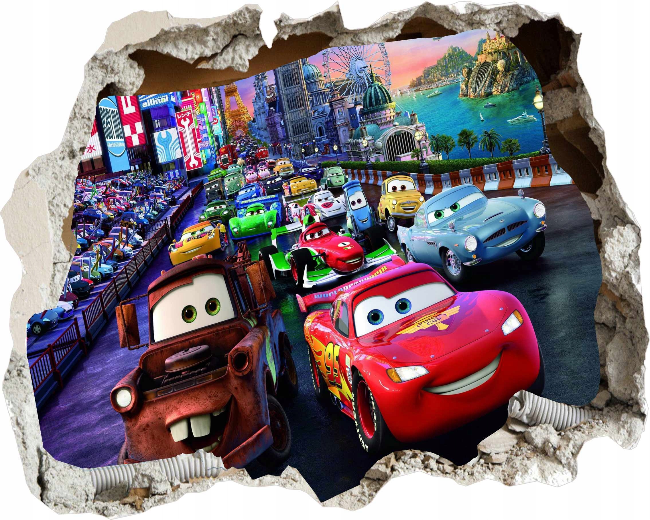 Cars Маккуин со стены, АВТОМОБИЛЯ, 150x120 см