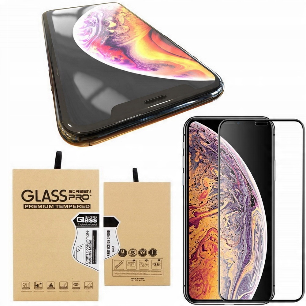 

5D Full Curved Glass Szkło Hartowane Iphone Xs Max