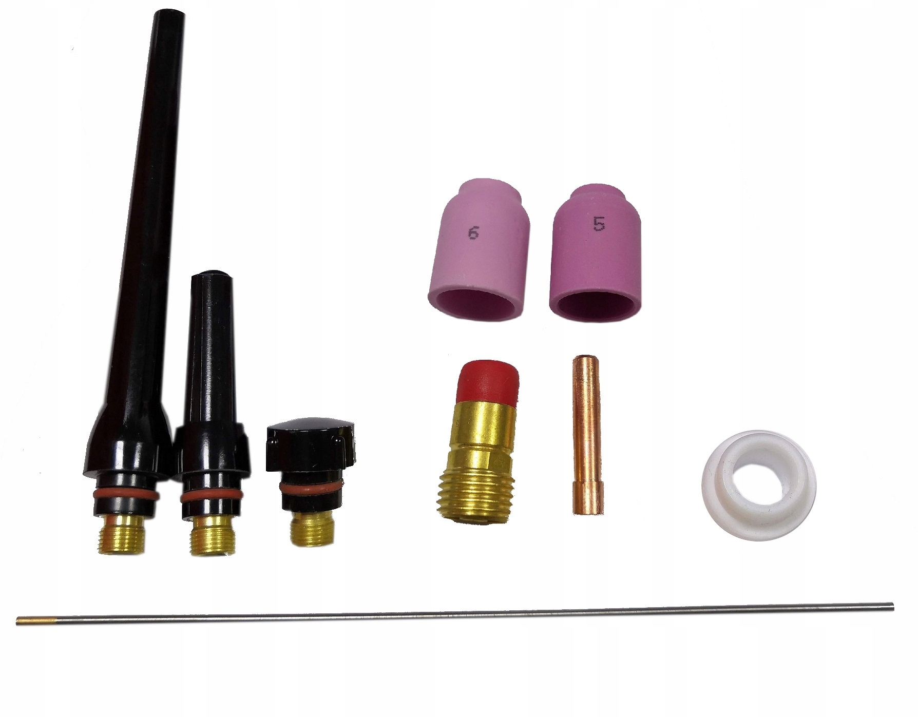 Sada Dílů Tig Sr 17 18 26 Krátká Verze 3,2 mm pro hořák