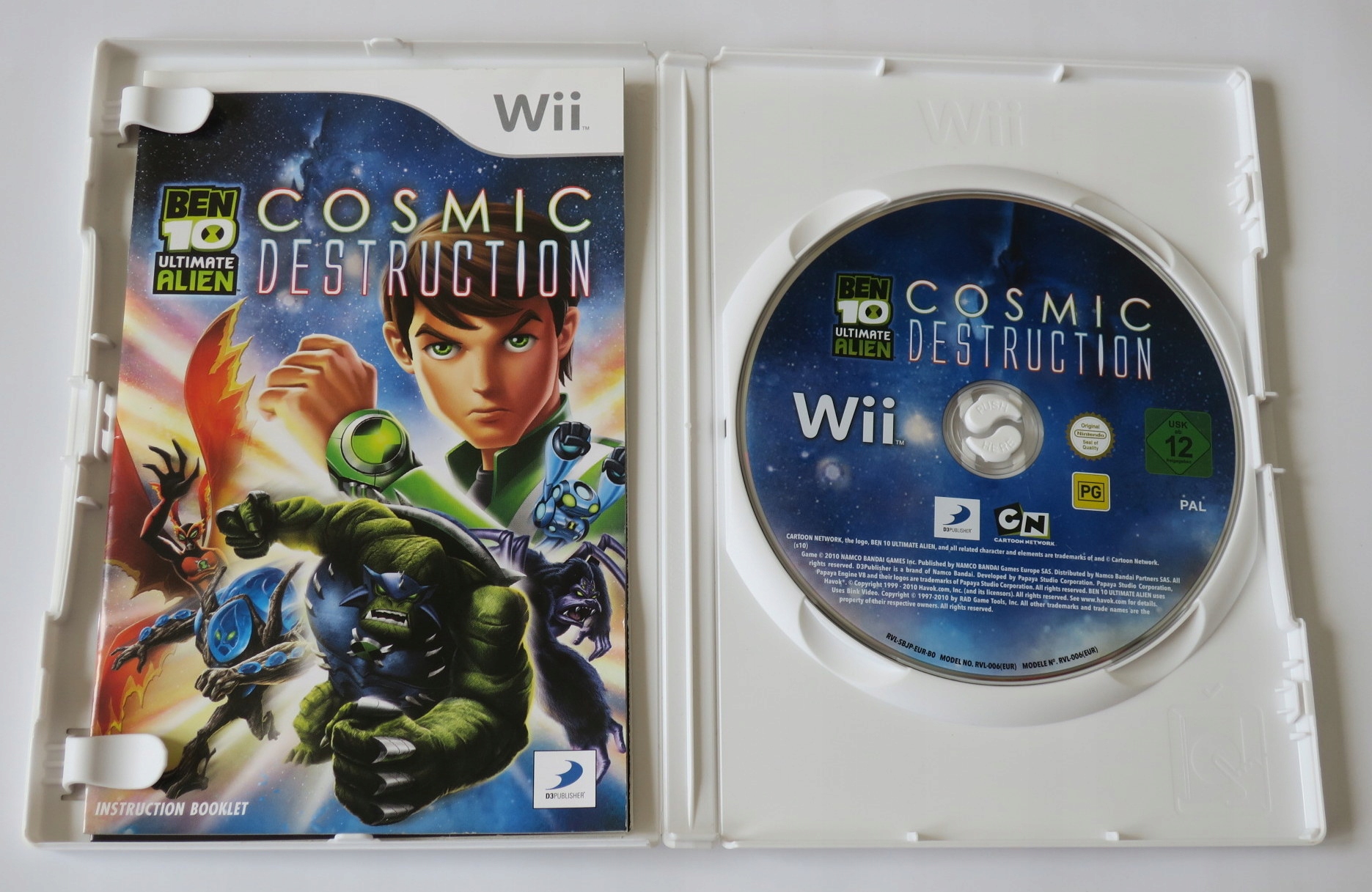 Wii BEN 10 ULTIMATE ALIEN COSMIC DESTRUCTION - docom.com.ua